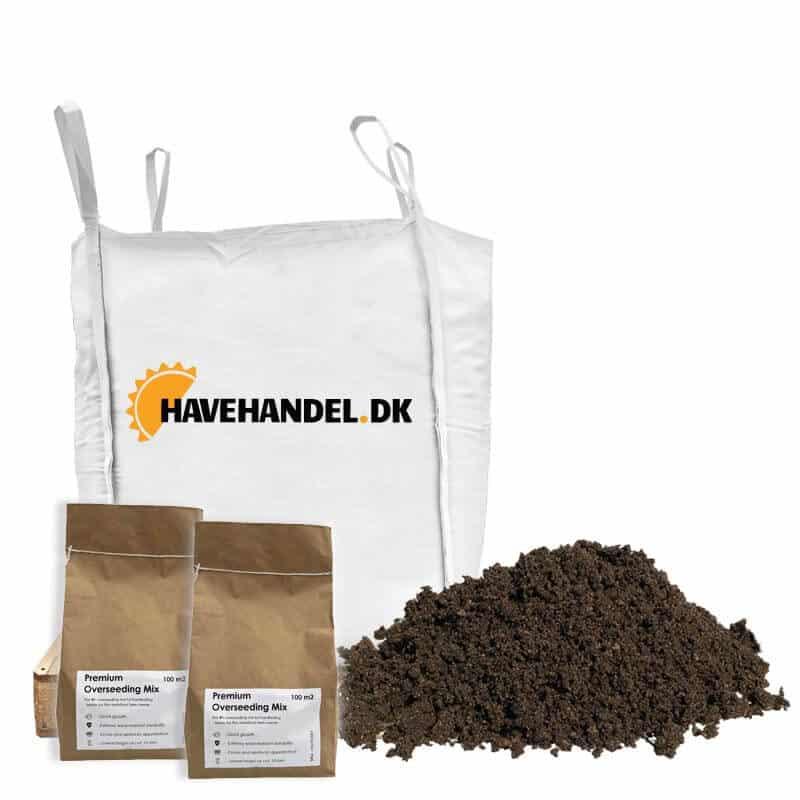 Topdressing Eftersånings-pakke 2000 Liter  Billigste Literpris