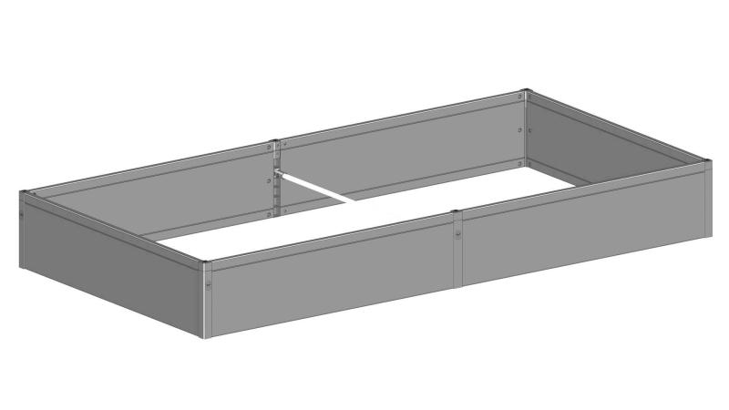 Højbed   Pvc 30 X120x240
