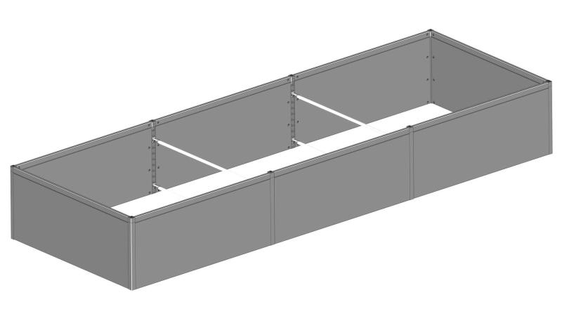 Højbed   Pvc 50x120x360