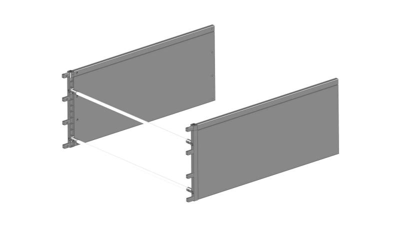 Højbed   Pvc 50x120x120 Forlænger
