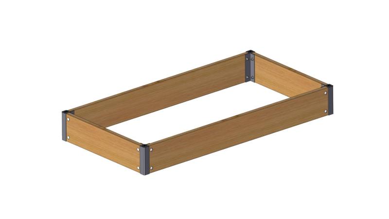 Højbed   Sibirisk Lærk 15x62x120