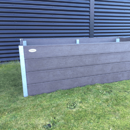 Højbed Struktur Brun 90x90xh28
