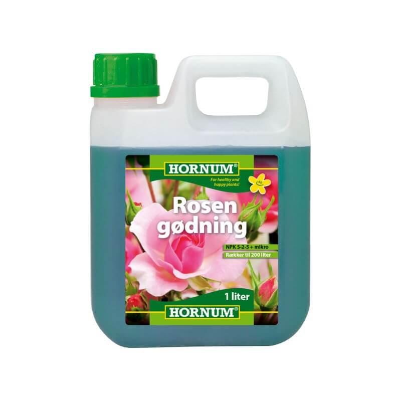 Hornum Flydende Rosen Gødning   Liter