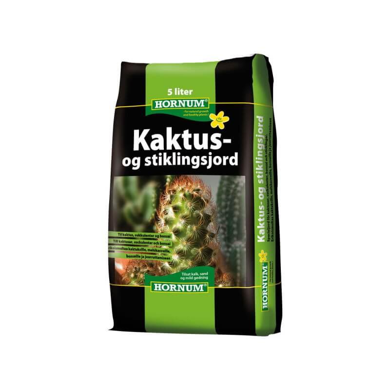 Hornum Kaktus- Stiklingsjord Liter