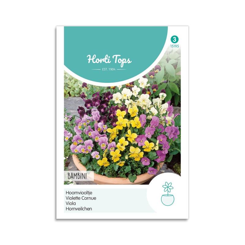 Hornviol Frø Quot Bambini Quot Horti Tops