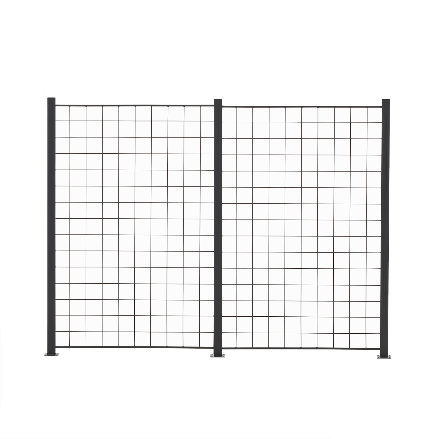 Hortus   Fag Espalie Sort 150x100   Inkl    Alu Stolper 158