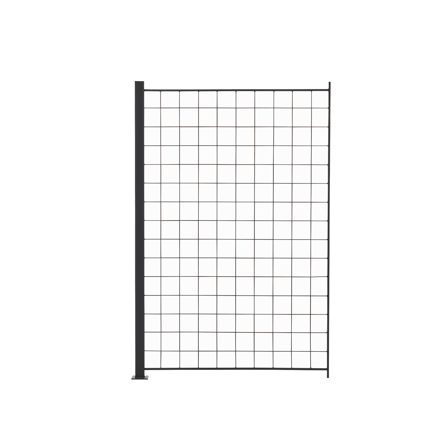 Hortus   Tillægsfag Espalie Sort 150x100   Inkl    Alu Stolper 158