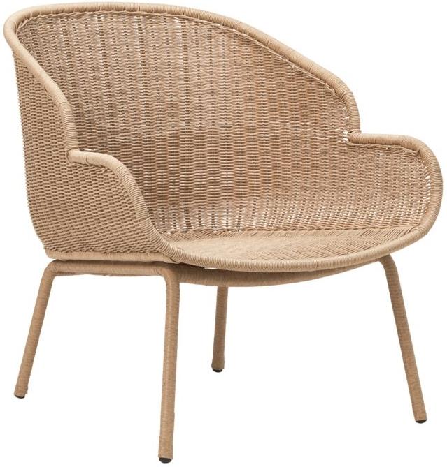Udendørs Loungestol House Doctor Hapur Natur    -flet   Jern  84x80x87