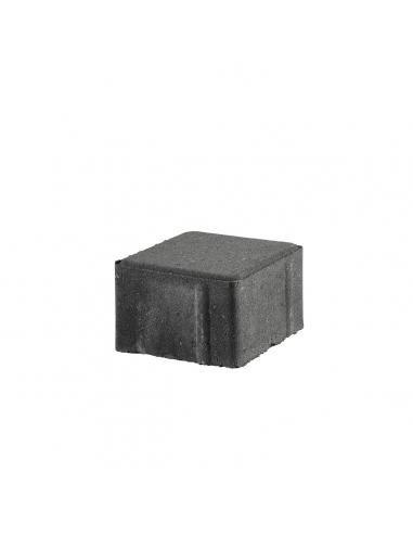 Ibf Mini Squareline Fliser  Kopsten  6x6x6   Sort Antracit