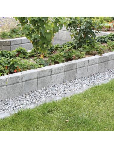 Ibf  -palisader 33x25x58   Grå Type