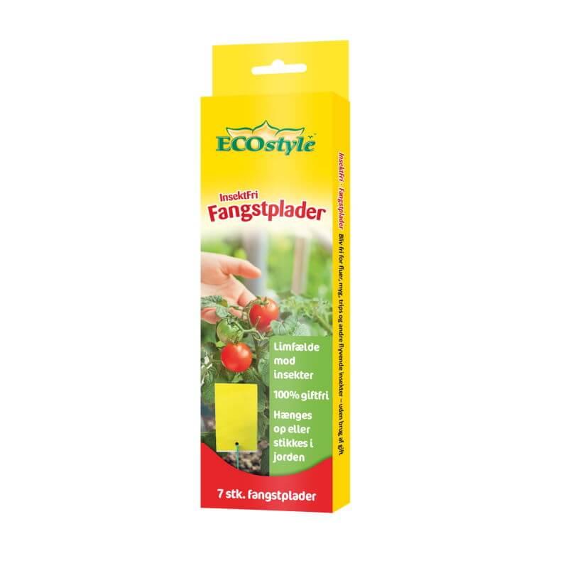 Insektfri Fangstplader Stk Ecostyle