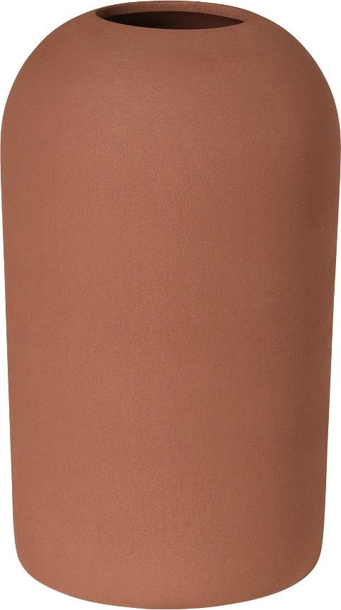 Vase Kristina Dam Dome Terrakotta Rød H58 ø25