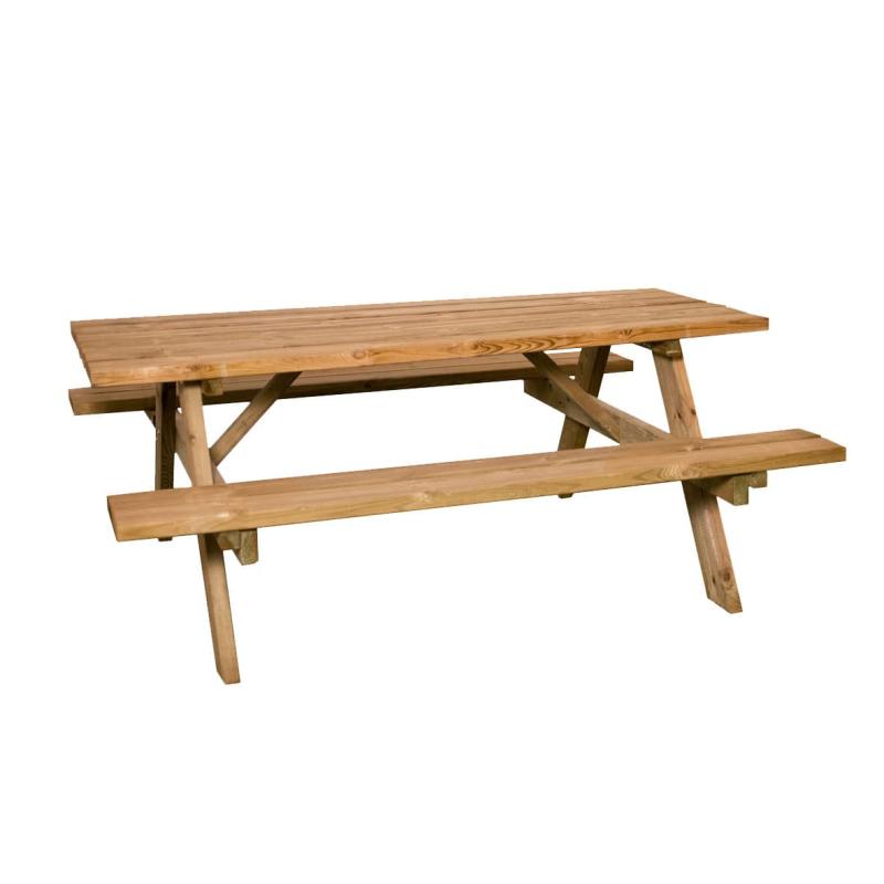 Klassisk Bord- Bænkesæt  Natur