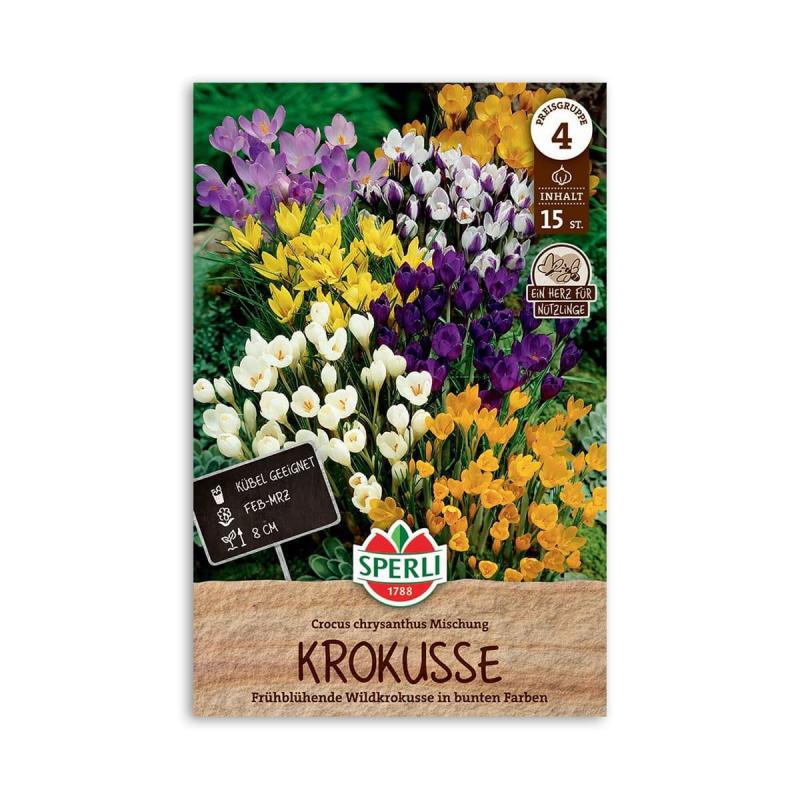 Krokusløg Botanisk Blanding 15 Løg