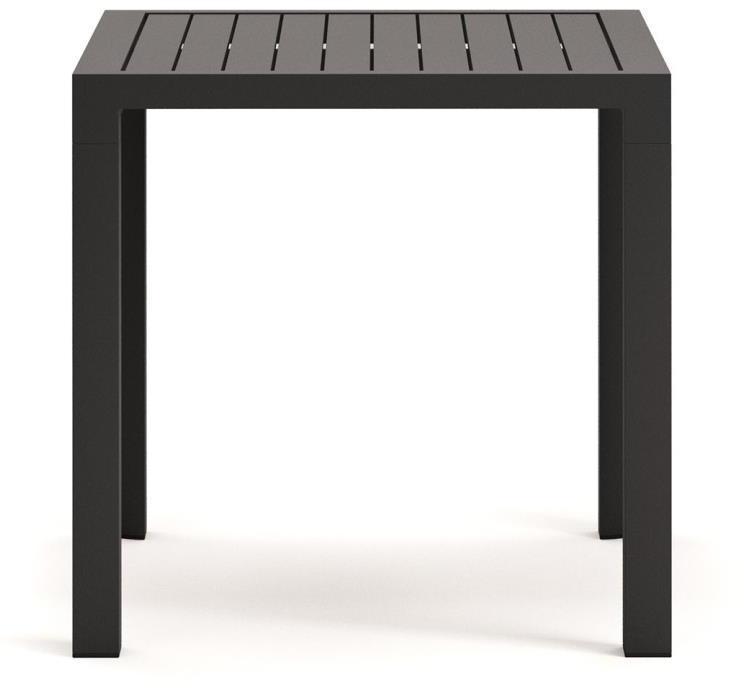 Udendørs Spisebord Kave Home Culip Grå Aluminium 77x77x75   Moderne Nordisk Let   Praktisk