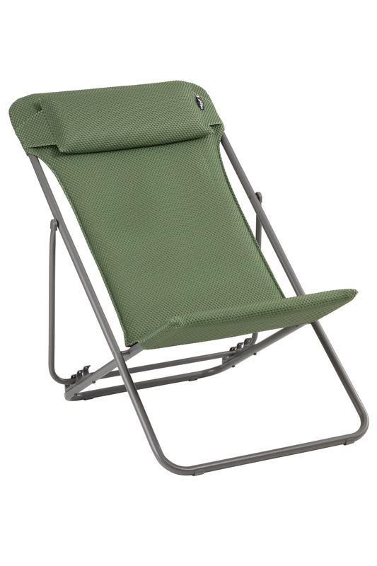Lafuma Maxi Transat Plus Olive Havestole   Lafuma Stole Lafuma Enggården Havemøbler