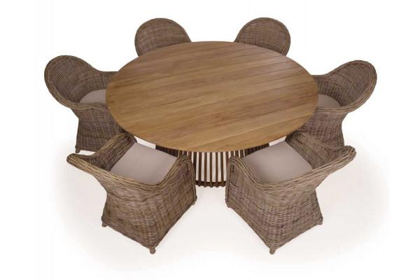 Luna 180 Kato Teak Havemøbelsæt