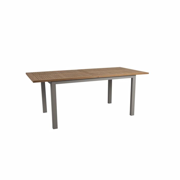 Lyon Teak Bord 194  252   Khaki Havebord Brafab Enggården Havemøbler
