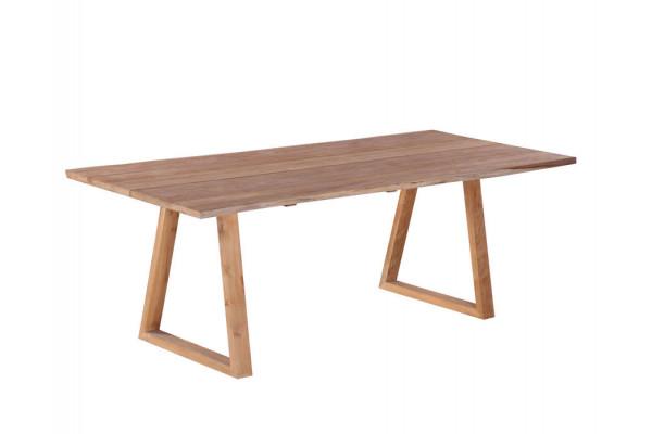 Maxi Plankebord 100x240     Bordben   Teak Trapez