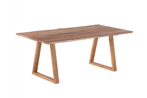 Mika Plankebord 100x240     Bordben   Teak Trapez