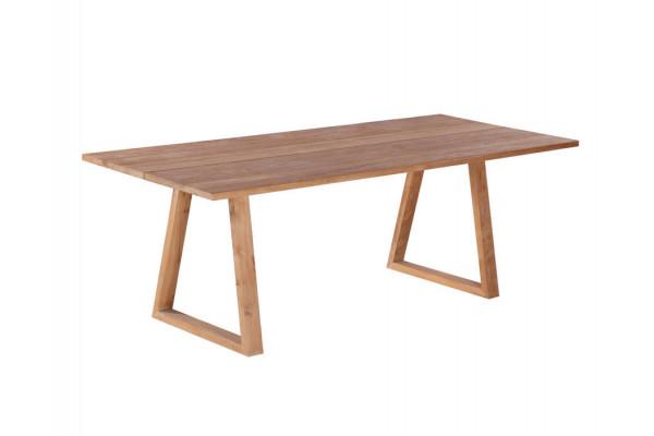 Milo Plankebord 100x240     Bordben   Teak Trapez