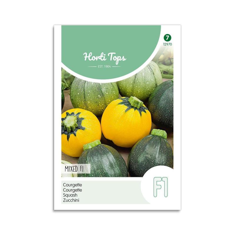 Mixed Squash Frø Quot Round F1 Quot Horti Tops
