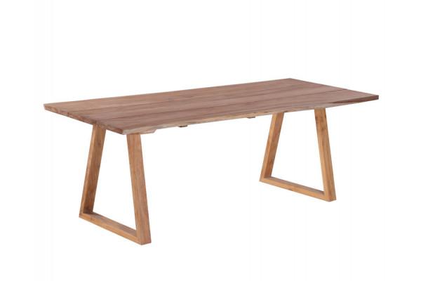 Mona Plankebord 90x200 Bordben Teak Trapez