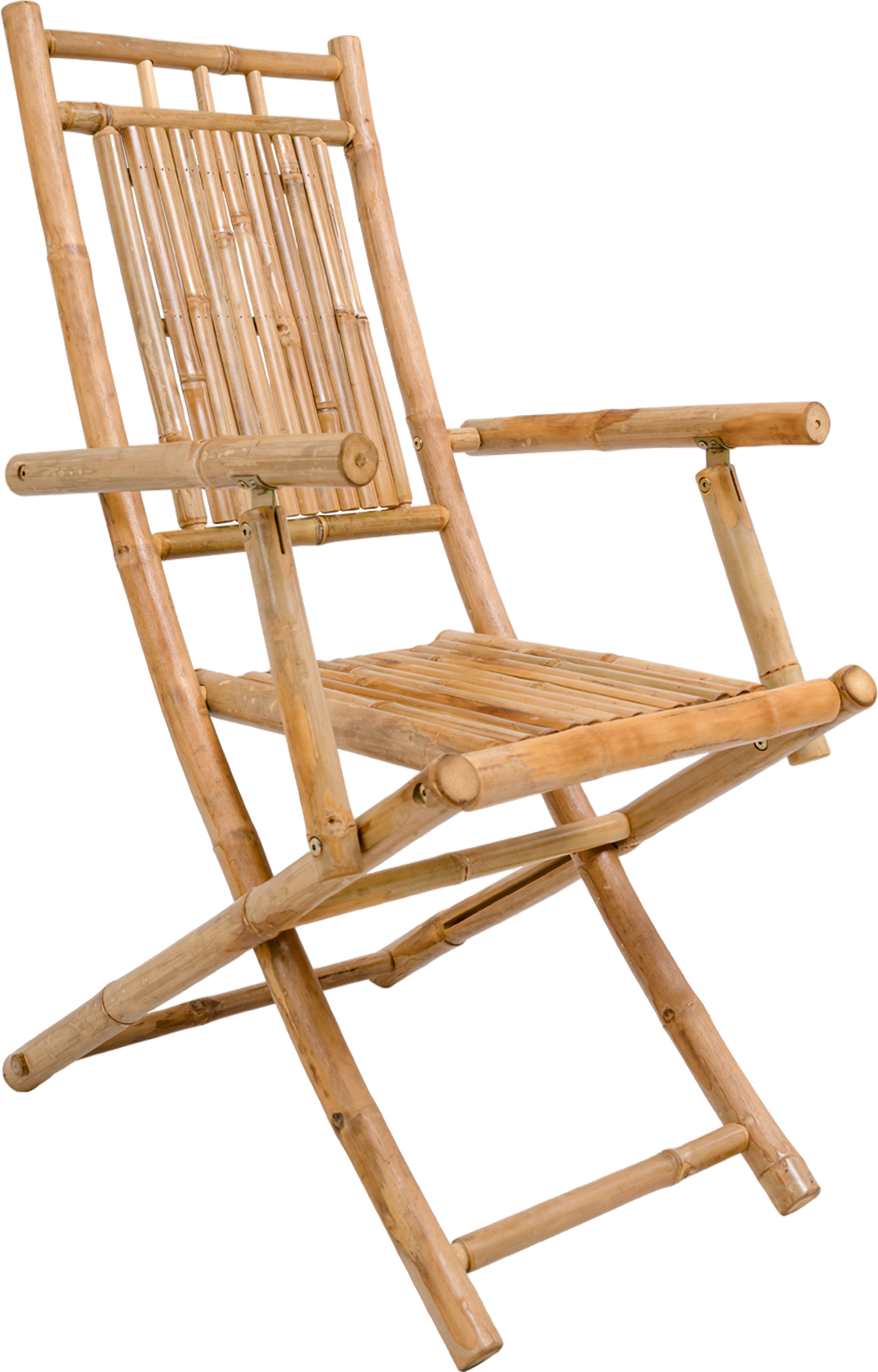 Udendørs Klapstol Nordlys Furniture Padang Fsc-certificeret Bambus Foldbar Have- Terrassestol Natur