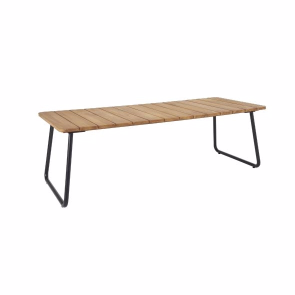 Nolli Teak Bord 90x225 Havebord   Havebord Træ Brafab Enggården Havemøbler