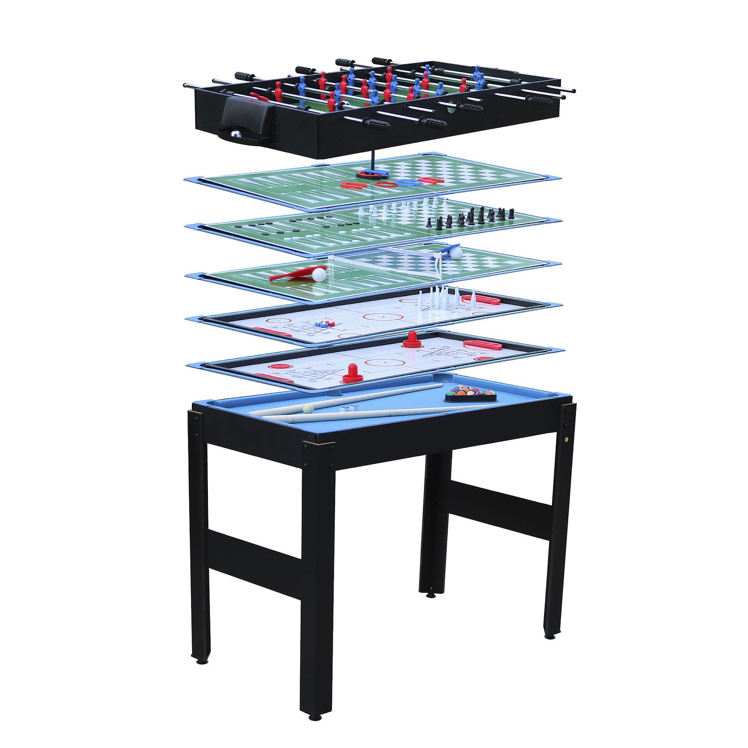 Nordic Games Multi Spillebord 12- -  90x50x124