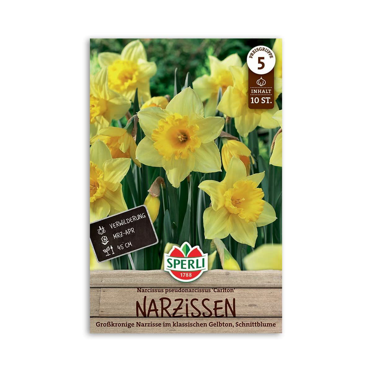 Påskelilje  Quot Carlton  Narcissus Quot  10 Løg