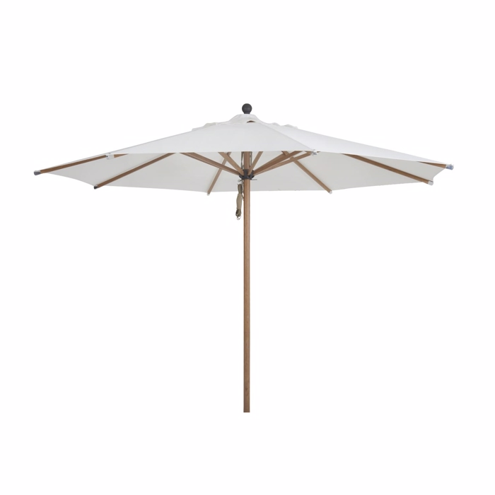 Paliano Parasol ø3m Hvid Diverse   Haveparasol Brafab Enggården Havemøbler