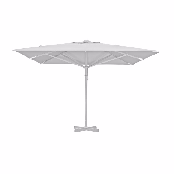 Paris Hvid 4x4  Diverse   Haveparasol Brafab Enggården Havemøbler