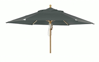 Parma   5m Grå Diverse   Haveparasol Brafab Enggården Havemøbler