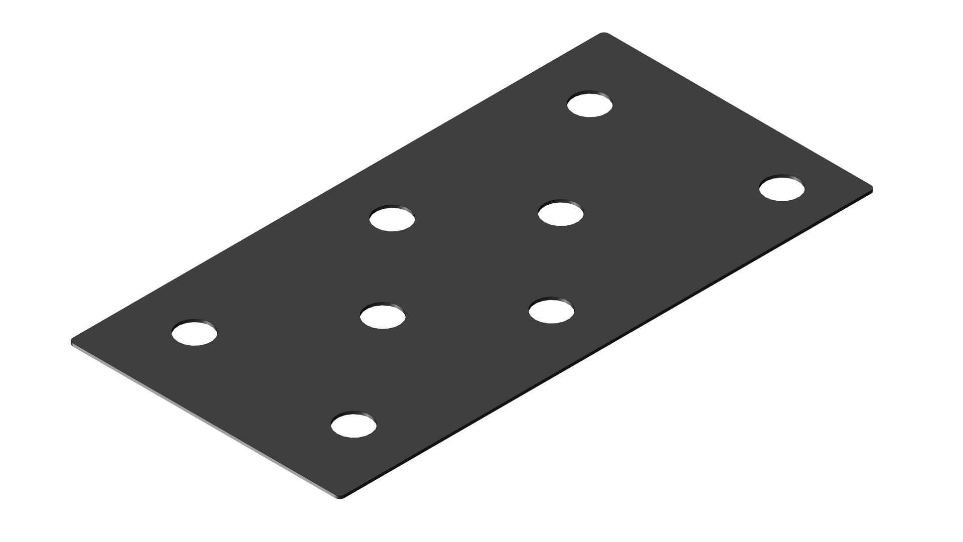 Plastplade 580   1144 Med Huller