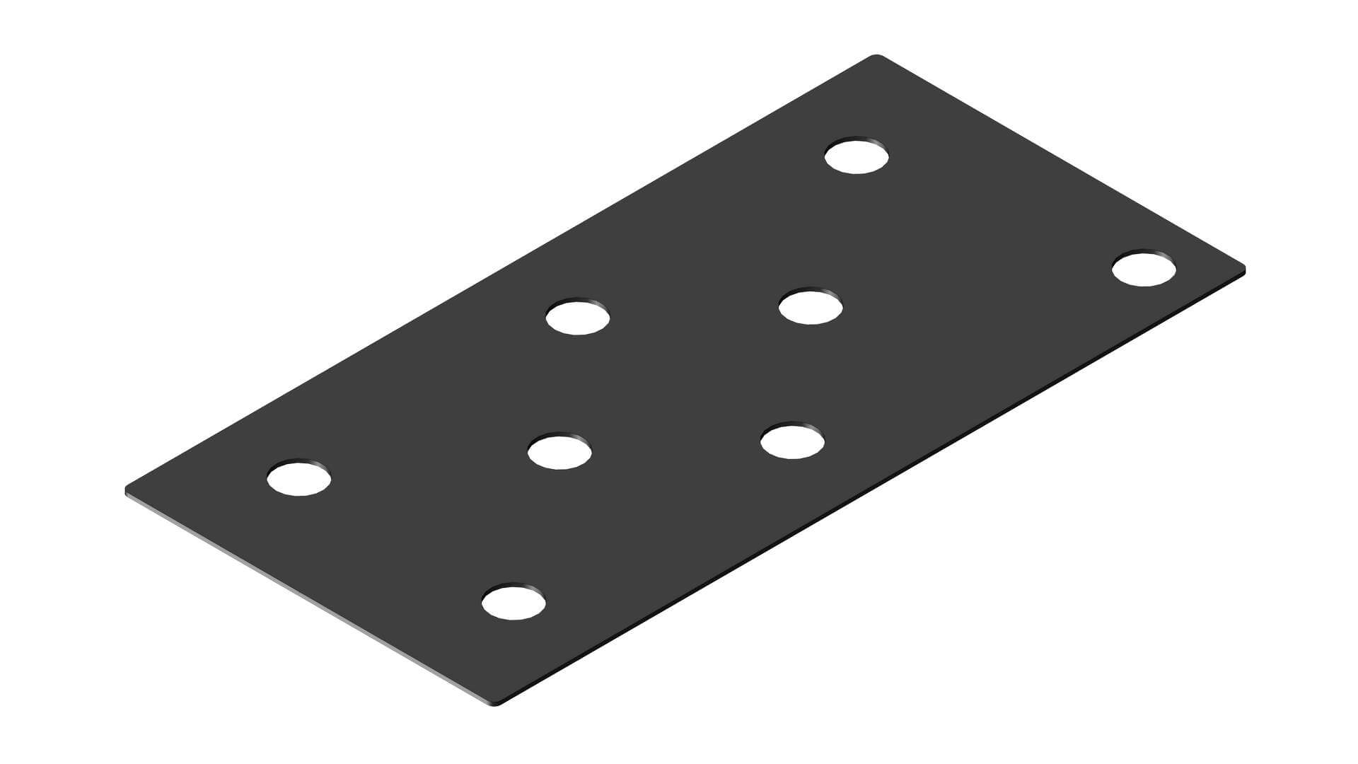Plastplade 565   1144 Med Huller