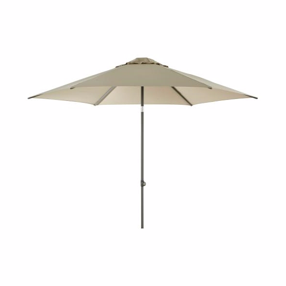 Poppi Parasol ø3m Champagne Diverse   Haveparasol Brafab Enggården Havemøbler