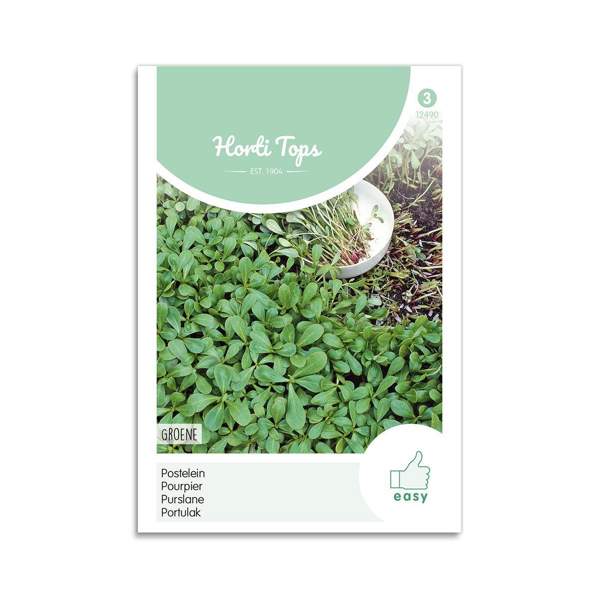 Portulak Frø Quot Green Quot Horti Tops