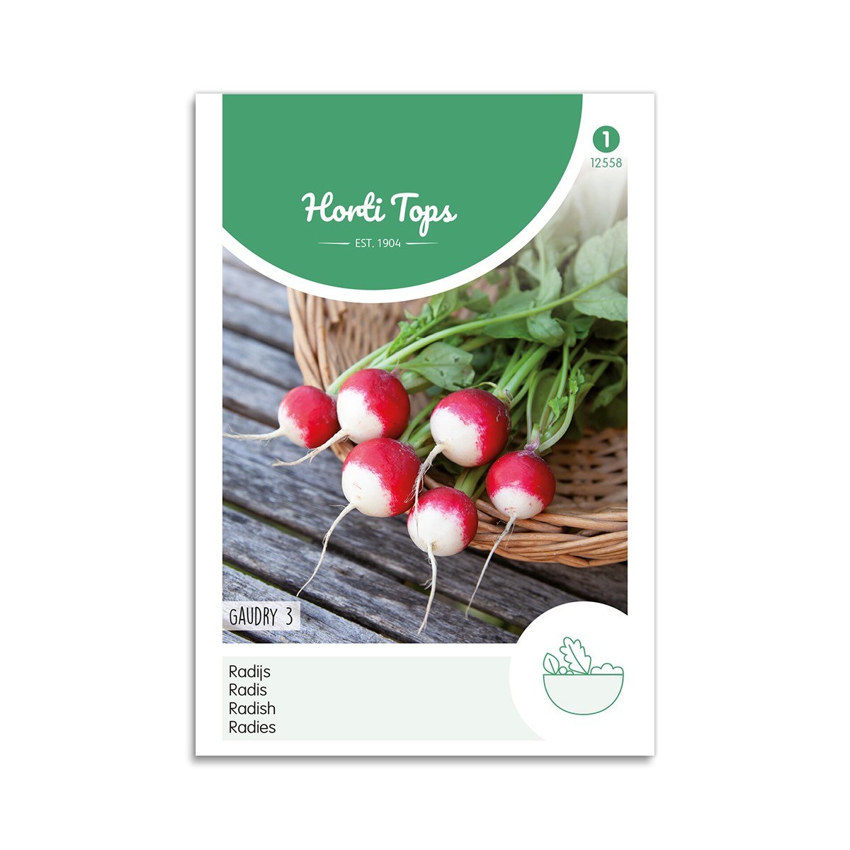 Radise Frø Quot Gaudry Quot Horti Tops