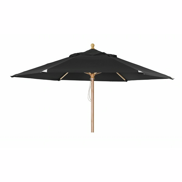 Reggio Parasol 3m Sort  Diverse   Haveparasol Brafab Enggården Havemøbler