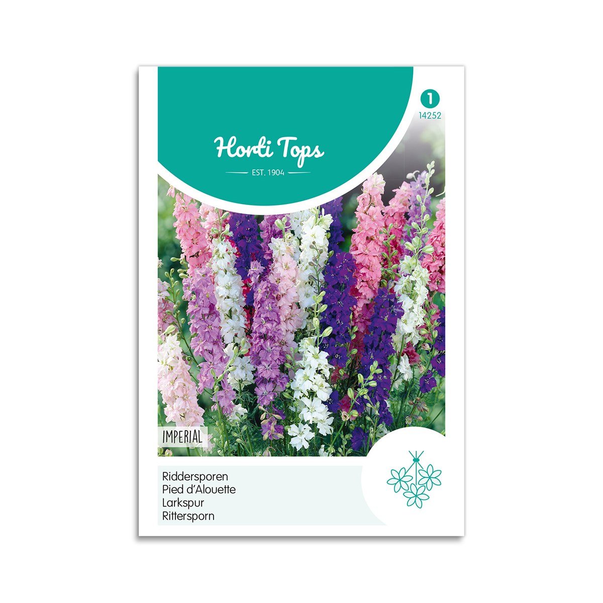 Ridderspore Frø Quot Imperial Quot Horti Tops
