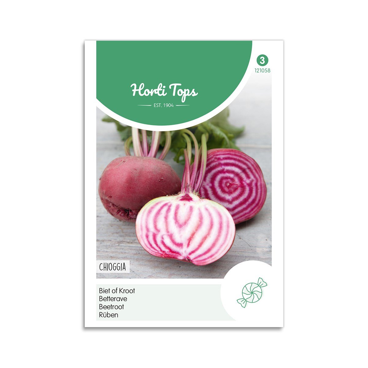 Rødbede Frø Quot Chioggia Quot Horti Tops