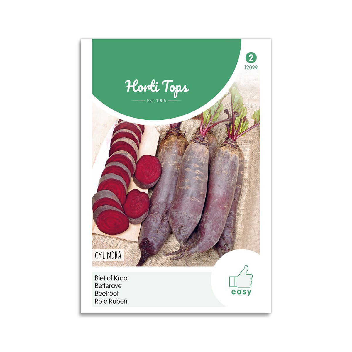 Rødbede Frø Quot Cylindra Quot Horti Tops
