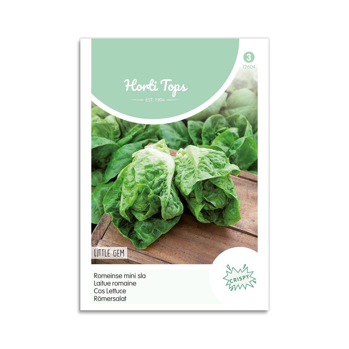 Romainesalat Frø  Quot Little Gem Quot  Horti Tops