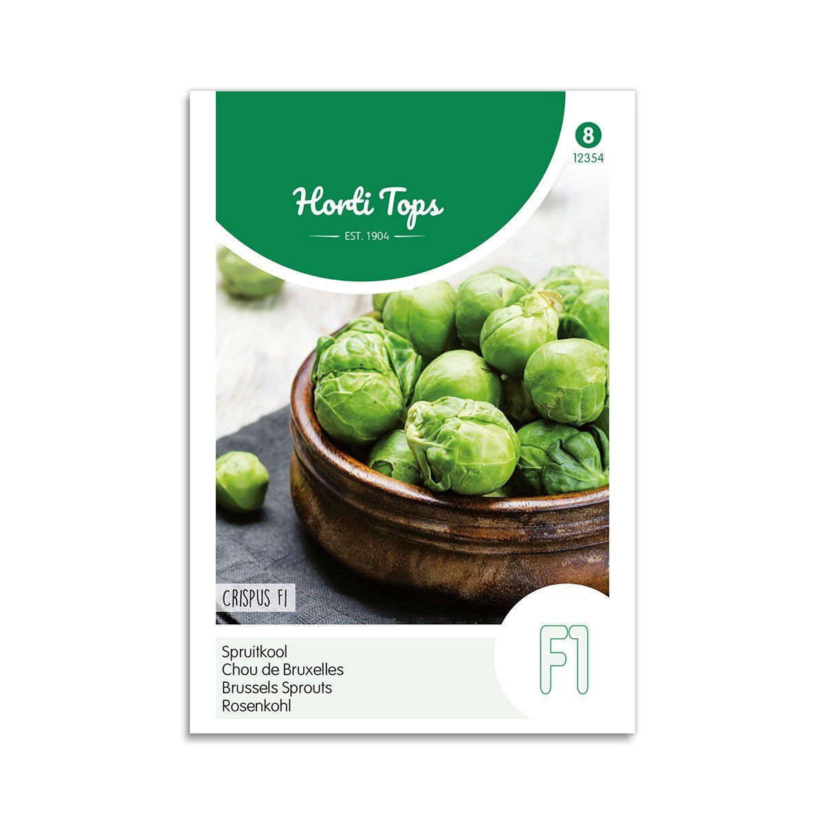 Rosenkål Frø  Quot Crispus F1 Quot  Horti Tops
