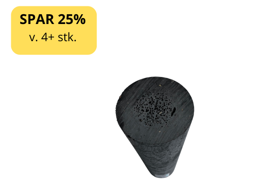 Stolpe ø8   360   Ural Black   Stk