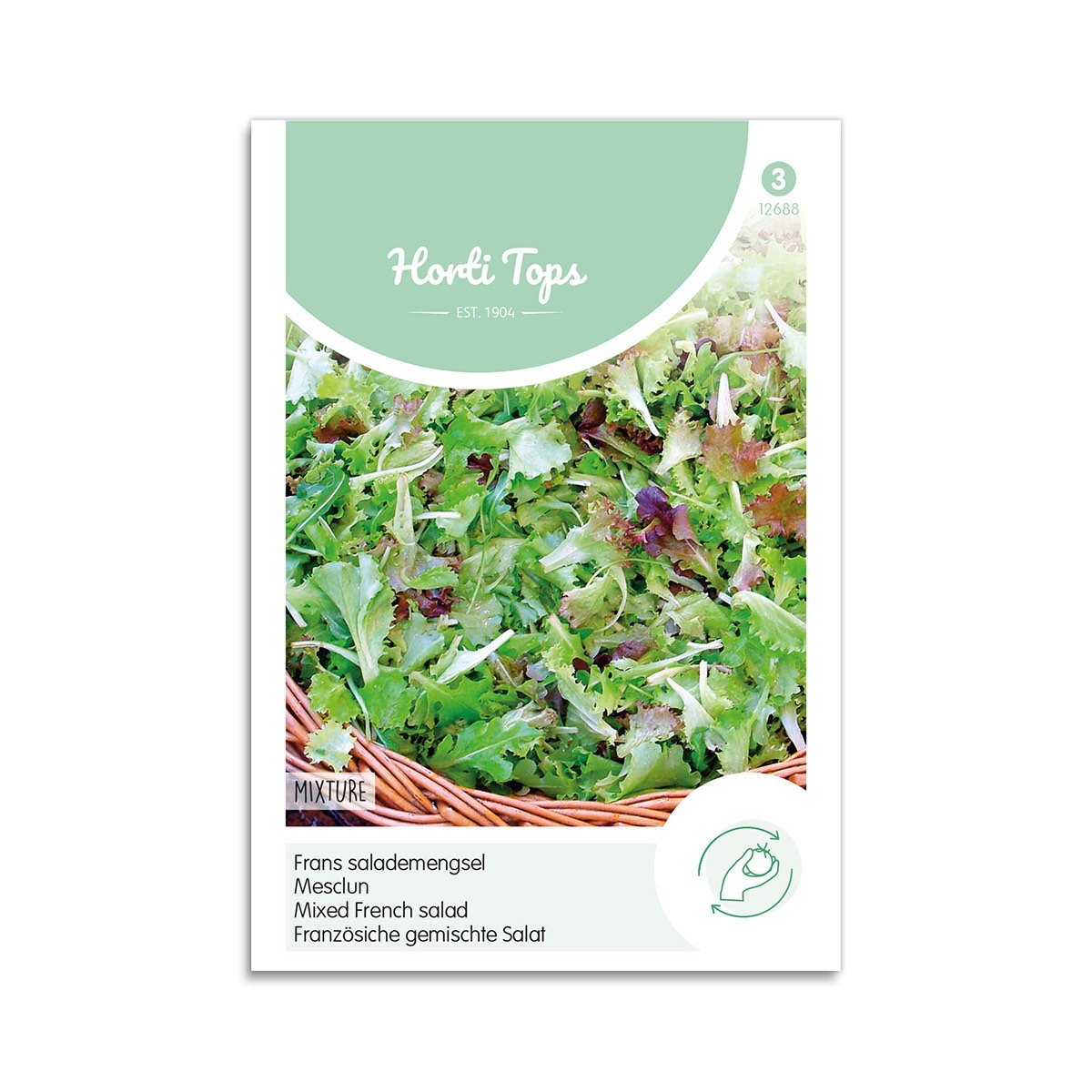 Salat Frø  Quot  Fransk Mix Quot  Horti Tops