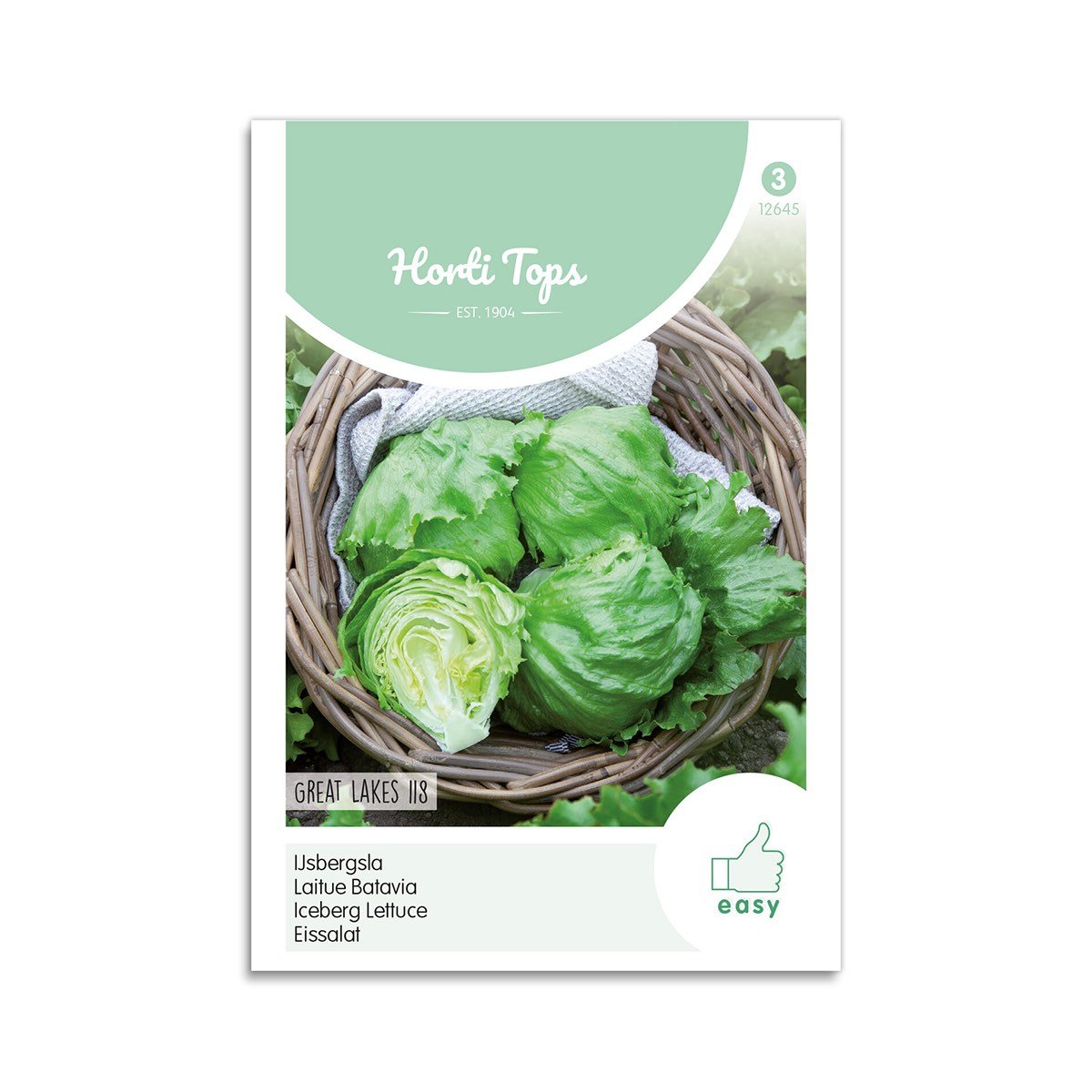 Salat Iceberg Frø Quot Great Lakes 118 Quot