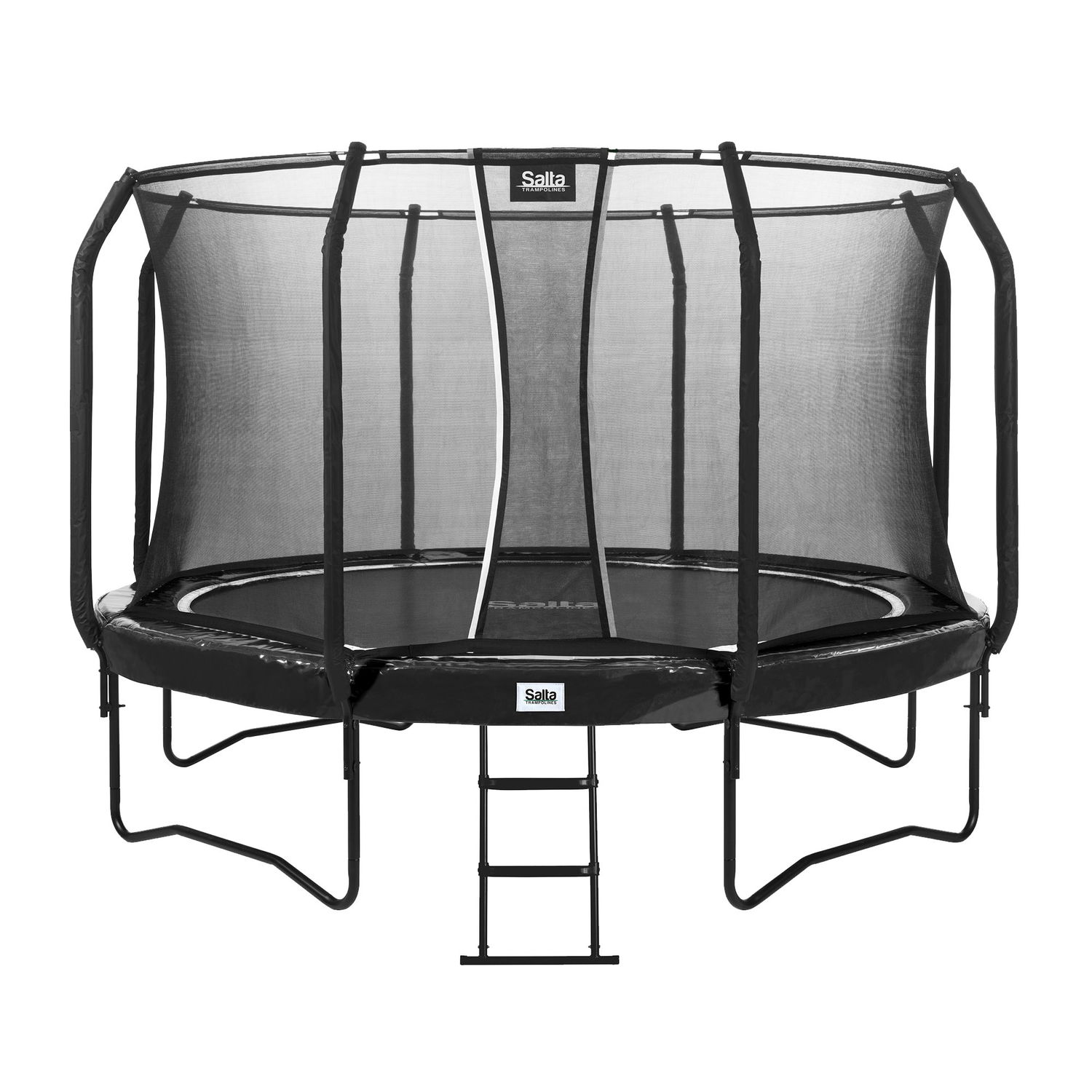 Salta Trampolin First Class ø366    Sort Inkl  Stige   Sikkerhedsnet