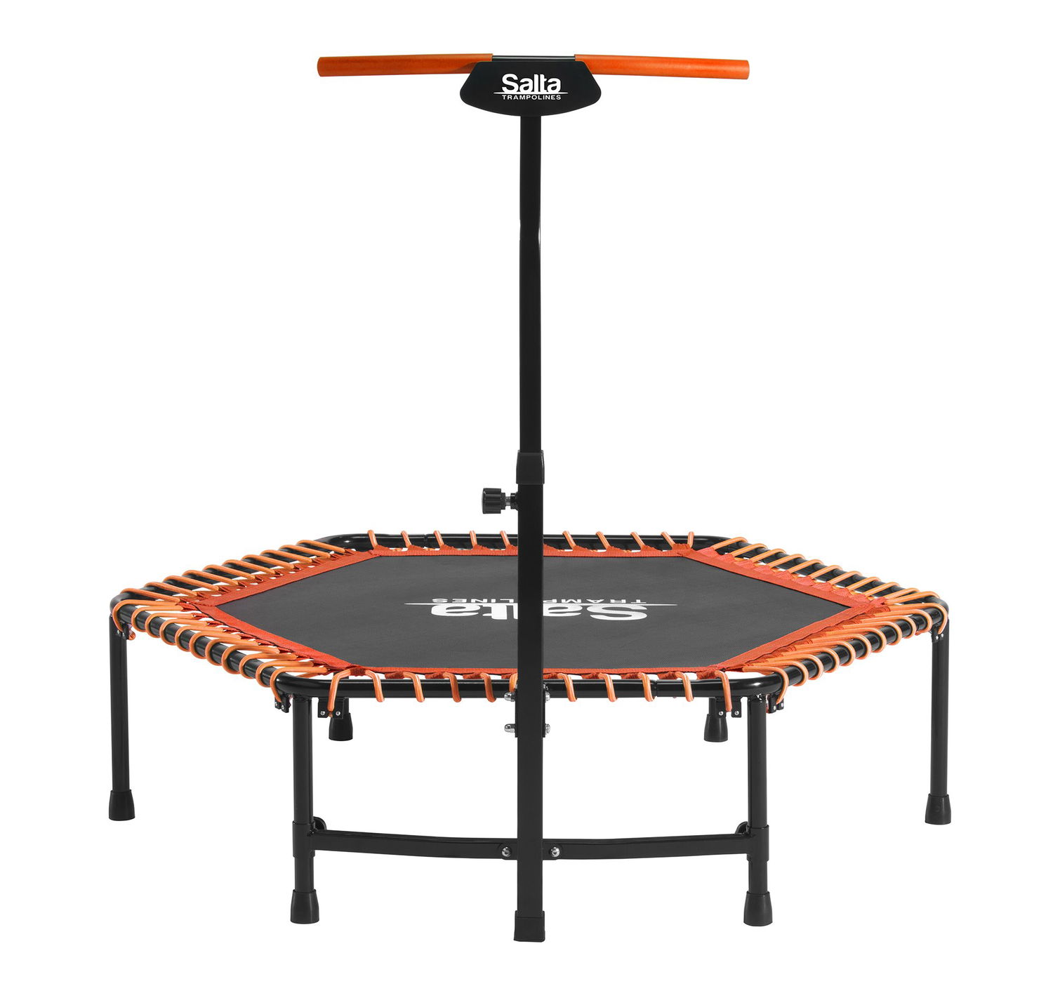 Salta Trampolin Fitness Med Håndtag  Orange